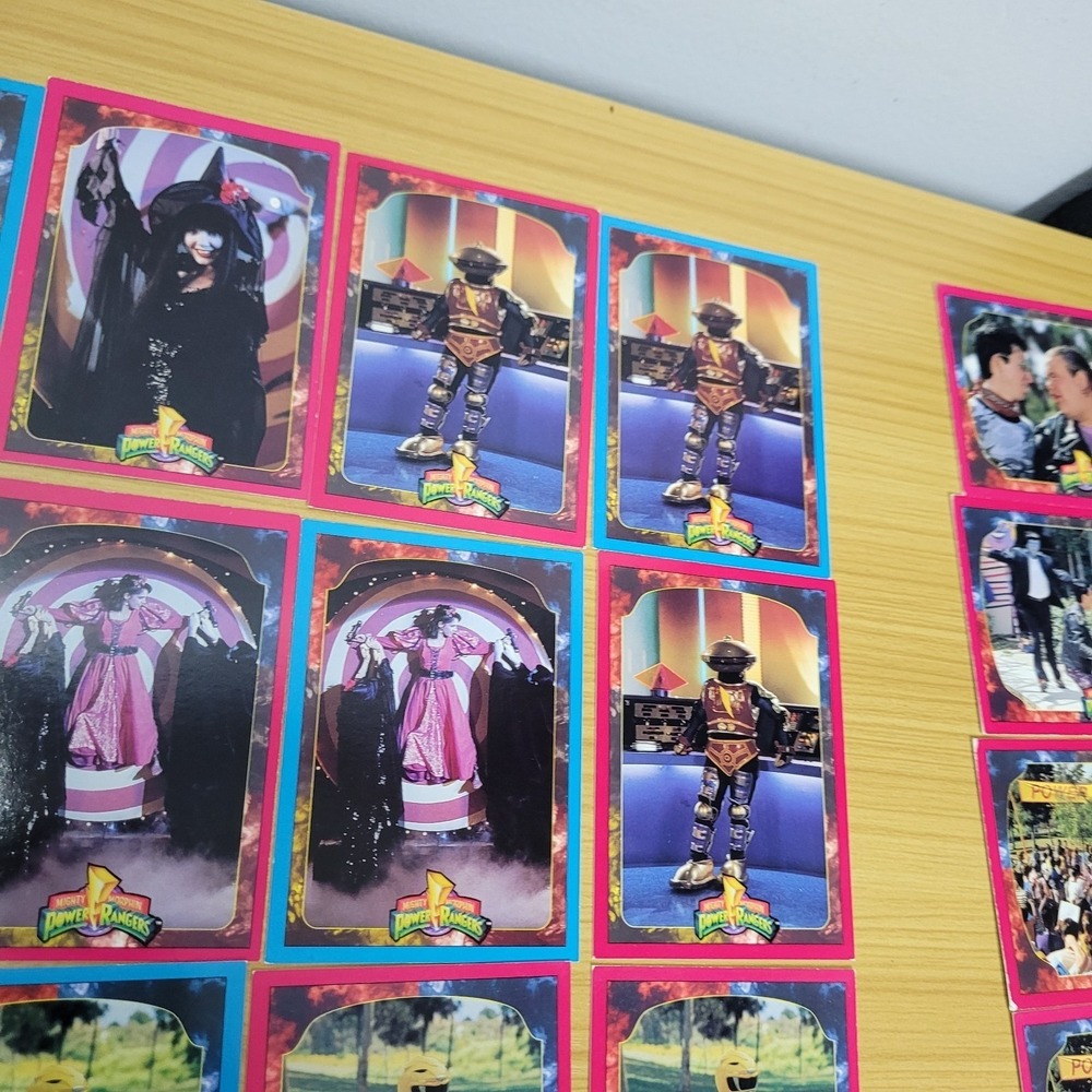 1994 Mighty Morphin Power Rangers Series 2 Trading Card Lot of 45 Bundle Common - Picture 7 of 12